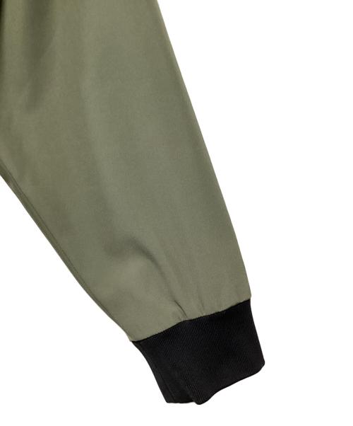 FRED PERRY（フレッドペリー）FRED PERRY (フレッドペリー) ロングジャケット カーキ×ブラック サイズ:D36の古着・服飾アイテム