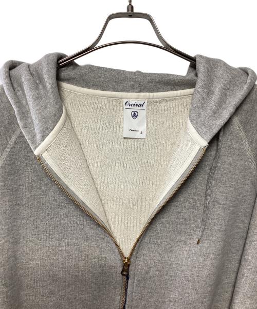ORCIVAL（オーシバル）ORCIVAL (オーシバル) ジップパーカー グレー サイズ:6 未使用品の古着・服飾アイテム