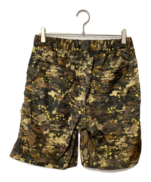 WHITE MOUNTAINEERING（ホワイトマウンテ二アニング）WHITE MOUNTAINEERING (ホワイトマウンテ二アニング) ハーフパンツ イエロー×ブラウン サイズ:2の古着・服飾アイテム