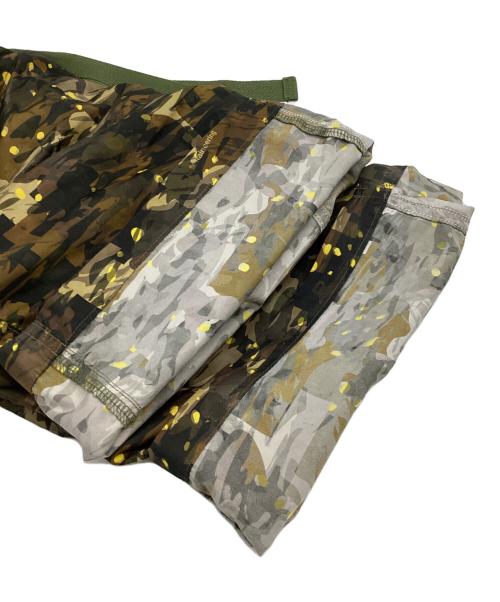 WHITE MOUNTAINEERING（ホワイトマウンテ二アニング）WHITE MOUNTAINEERING (ホワイトマウンテ二アニング) ハーフパンツ イエロー×ブラウン サイズ:2の古着・服飾アイテム