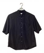 PORT BY ARKポートバイアーク）の古着「半袖シャツ」｜ブラック