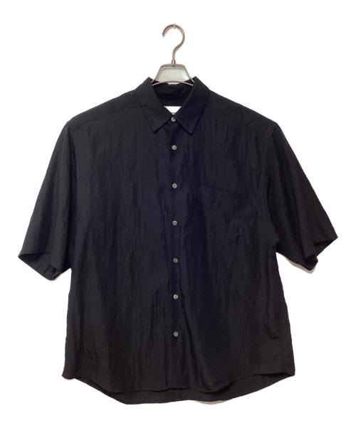 PORT BY ARK（ポートバイアーク）PORT BY ARK (ポートバイアーク) 半袖シャツ ブラック サイズ:2の古着・服飾アイテム