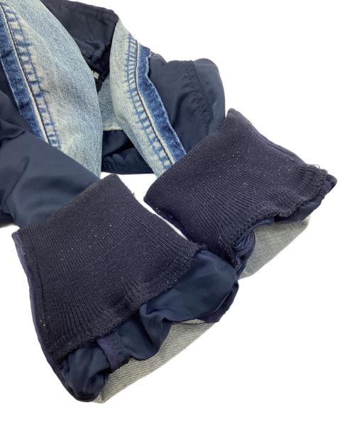 sacai（サカイ）sacai (サカイ) Denim x MA-1 Jacket インディゴ サイズ:2の古着・服飾アイテム