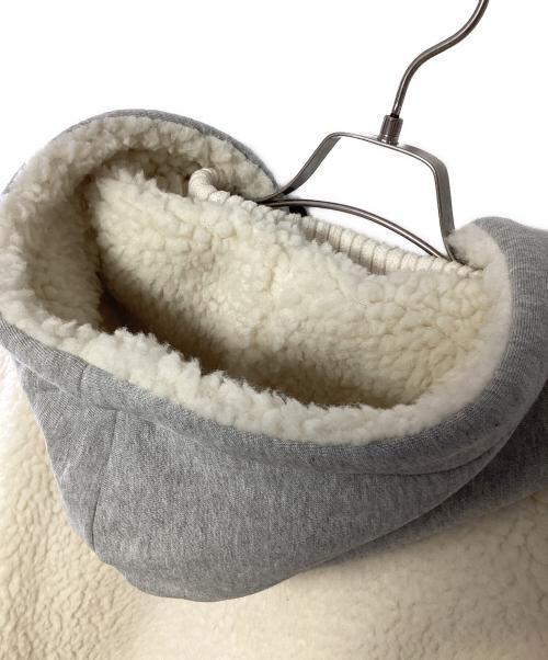 DIESEL（ディーゼル）DIESEL (ディーゼル) 中綿ボアジャケット ホワイト サイズ:Sの古着・服飾アイテム