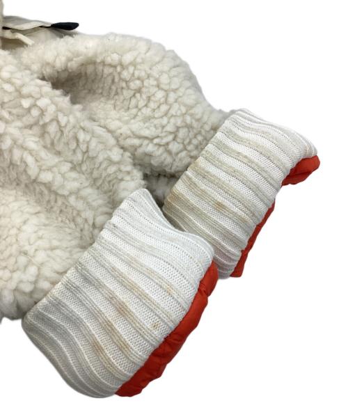 DIESEL（ディーゼル）DIESEL (ディーゼル) 中綿ボアジャケット ホワイト サイズ:Sの古着・服飾アイテム