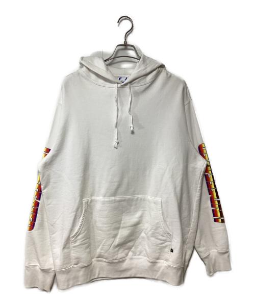 UNDEFEATED（アンディフィーテッド）UNDEFEATED (アンディフィーテッド) パーカー ホワイト サイズ:XLの古着・服飾アイテム