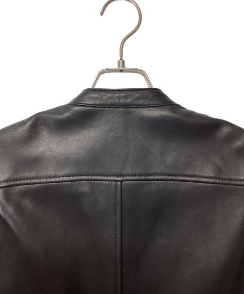 UNITED TOKYO（ユナイテッドトーキョー）UNITED TOKYO (ユナイテッドトーキョー) シングルライダースジャケット ブラック サイズ:2の古着・服飾アイテム