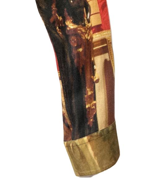 Vivienne Westwood（ヴィヴィアンウエストウッド）Vivienne Westwood (ヴィヴィアンウエストウッド) 柄シャツ レッド×ブラウン サイズ:46の古着・服飾アイテム