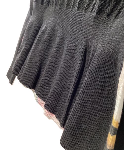 Vivienne Westwood（ヴィヴィアンウエストウッド）Vivienne Westwood (ヴィヴィアンウエストウッド) ニットブラウス グレー サイズ:00 未使用品の古着・服飾アイテム