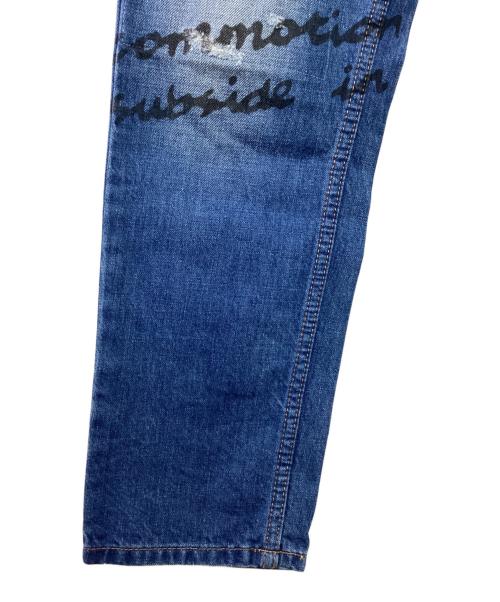 Vivienne Westwood（ヴィヴィアンウエストウッド）Vivienne Westwood (ヴィヴィアンウエストウッド) ダメージ加工デニムパンツ インディゴ サイズ:36の古着・服飾アイテム