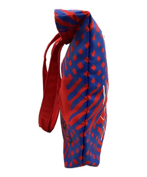 Vivienne Westwood（ヴィヴィアンウエストウッド）Vivienne Westwood (ヴィヴィアンウエストウッド) キャンバストートバッグ レッド×ネイビーの古着・服飾アイテム