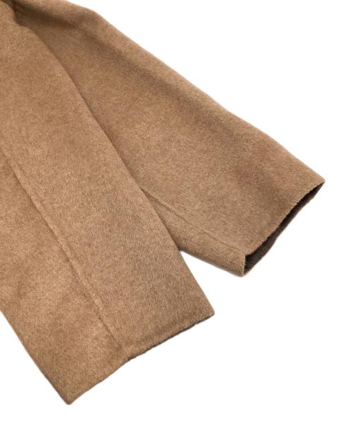 TSUHARU by samansa Mos2（ツハル バイ サマンサモスモス）TSUHARU by samansa Mos2 (ツハル バイ サマンサモスモス) リバーシブルコート ベージュ×ブラウン サイズ:Fの古着・服飾アイテム