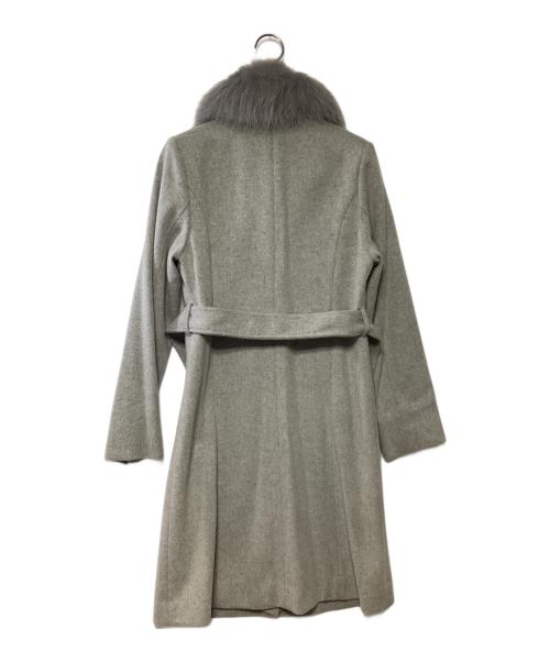 VICKY（ビッキー）VICKY (ビッキー) フォックスファーコート グレー サイズ:2 未使用品の古着・服飾アイテム