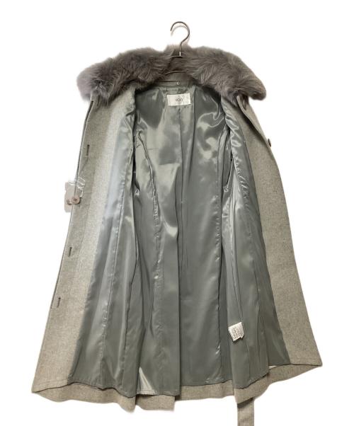 VICKY（ビッキー）VICKY (ビッキー) フォックスファーコート グレー サイズ:2 未使用品の古着・服飾アイテム