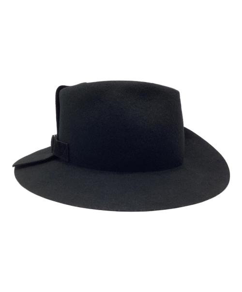 Vivienne Westwood（ヴィヴィアンウエストウッド）Vivienne Westwood (ヴィヴィアンウエストウッド) ハット ブラック サイズ:F 未使用品の古着・服飾アイテム