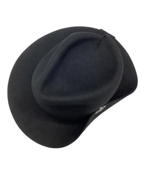 Vivienne Westwood（ヴィヴィアンウエストウッド）Vivienne Westwood (ヴィヴィアンウエストウッド) ハット ブラック サイズ:F 未使用品の古着・服飾アイテム