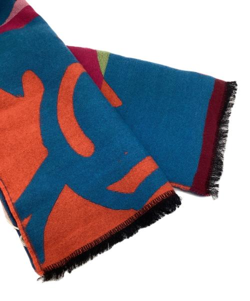 Vivienne Westwood（ヴィヴィアンウエストウッド）Vivienne Westwood (ヴィヴィアンウエストウッド) ロゴマフラー マルチカラー 未使用品の古着・服飾アイテム