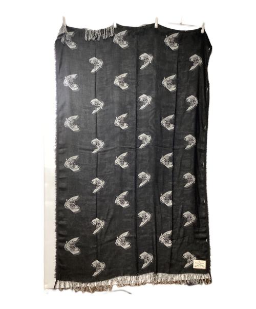 Vivienne Westwood（ヴィヴィアンウエストウッド）Vivienne Westwood (ヴィヴィアンウエストウッド) マフラー ブラックの古着・服飾アイテム