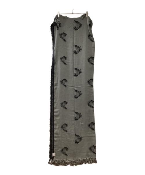 Vivienne Westwood（ヴィヴィアンウエストウッド）Vivienne Westwood (ヴィヴィアンウエストウッド) マフラー ブラックの古着・服飾アイテム