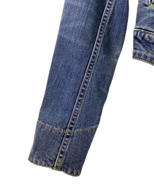 Vivienne Westwood（ヴィヴィアンウエストウッド）Vivienne Westwood (ヴィヴィアンウエストウッド) 刺繍デニムジャケット インディゴ サイズ:Sの古着・服飾アイテム