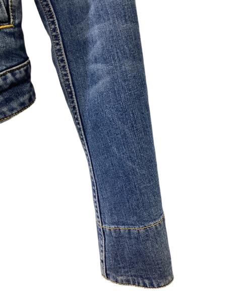 Vivienne Westwood（ヴィヴィアンウエストウッド）Vivienne Westwood (ヴィヴィアンウエストウッド) 刺繍デニムジャケット インディゴ サイズ:Sの古着・服飾アイテム