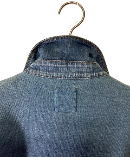 DIESEL（ディーゼル）DIESEL (ディーゼル) デニムライダースジャケット インディゴ サイズ:M 未使用品の古着・服飾アイテム