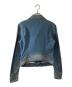 DIESEL (ディーゼル) デニムライダースジャケット インディゴ サイズ:M 未使用品：7000円