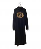 Vivienne Westwoodヴィヴィアンウエストウッド）の古着「タートルネックウールワンピース」｜ブラック