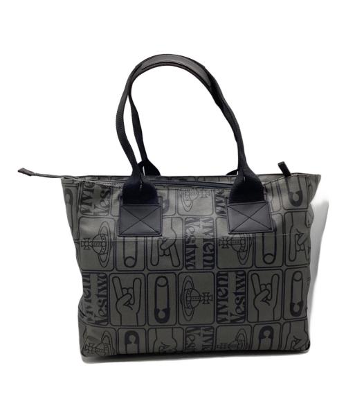 Vivienne Westwood（ヴィヴィアンウエストウッド）Vivienne Westwood (ヴィヴィアンウエストウッド) ボストンバッグ グレーの古着・服飾アイテム