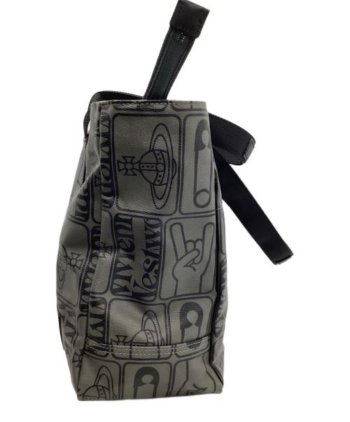 Vivienne Westwood（ヴィヴィアンウエストウッド）Vivienne Westwood (ヴィヴィアンウエストウッド) ボストンバッグ グレーの古着・服飾アイテム