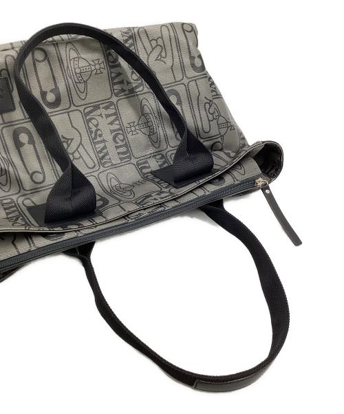 Vivienne Westwood（ヴィヴィアンウエストウッド）Vivienne Westwood (ヴィヴィアンウエストウッド) ボストンバッグ グレーの古着・服飾アイテム