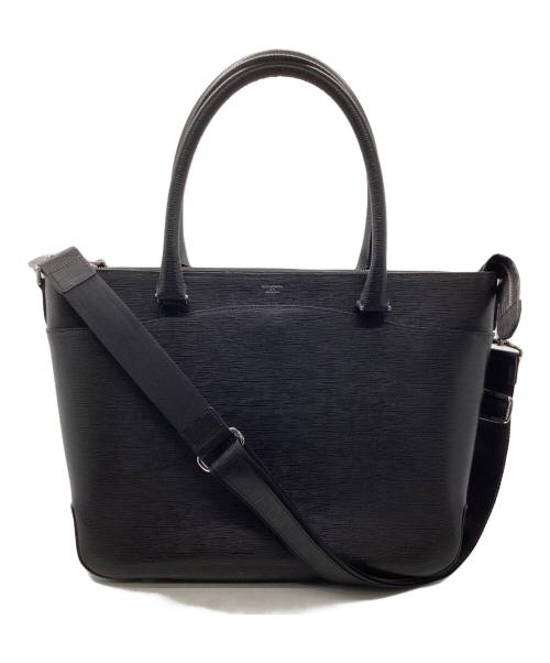 PELLE MORBIDA（ペッレモルビダ）PELLE MORBIDA (ペッレモルビダ) 2WAYトートバッグ ブラックの古着・服飾アイテム