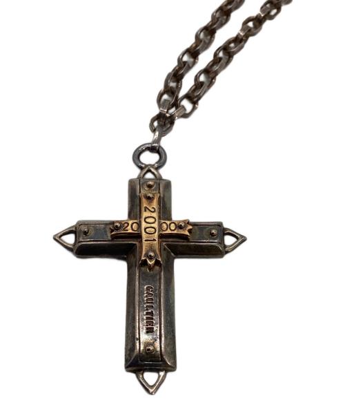 Jean Paul GAULTIER（ジャンポールゴルチェ）Jean Paul GAULTIER (ジャンポールゴルチェ) 十字架ネックレス シルバー×ゴールドカラーの古着・服飾アイテム