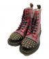Dr.Martens（ドクターマーチン）の古着「レースアップブーツ」｜レッド×ブラック