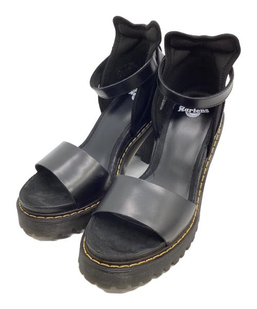 Dr.Martens（ドクターマーチン）Dr.Martens (ドクターマーチン) アンクルストラップサンダル ブラック サイズ:UK5の古着・服飾アイテム
