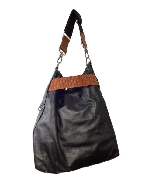 Vivienne Westwood（ヴィヴィアンウエストウッド）Vivienne Westwood (ヴィヴィアンウエストウッド) ウエストバッグ ブラック×ブラウンの古着・服飾アイテム