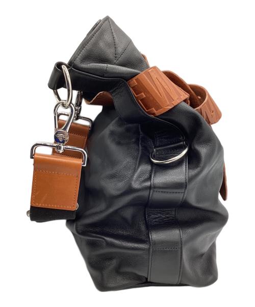 Vivienne Westwood（ヴィヴィアンウエストウッド）Vivienne Westwood (ヴィヴィアンウエストウッド) ウエストバッグ ブラック×ブラウンの古着・服飾アイテム