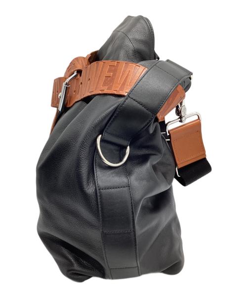 Vivienne Westwood（ヴィヴィアンウエストウッド）Vivienne Westwood (ヴィヴィアンウエストウッド) ウエストバッグ ブラック×ブラウンの古着・服飾アイテム