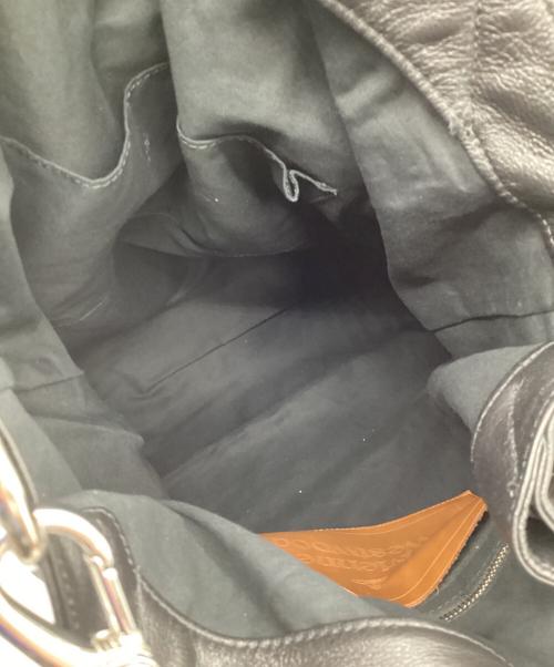 Vivienne Westwood（ヴィヴィアンウエストウッド）Vivienne Westwood (ヴィヴィアンウエストウッド) ウエストバッグ ブラック×ブラウンの古着・服飾アイテム