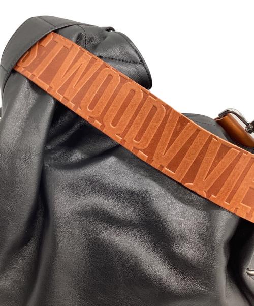 Vivienne Westwood（ヴィヴィアンウエストウッド）Vivienne Westwood (ヴィヴィアンウエストウッド) ウエストバッグ ブラック×ブラウンの古着・服飾アイテム