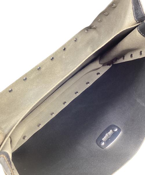 Vivienne Westwood（ヴィヴィアンウエストウッド）Vivienne Westwood (ヴィヴィアンウエストウッド) レザーショルダーバッグ ブラウンの古着・服飾アイテム