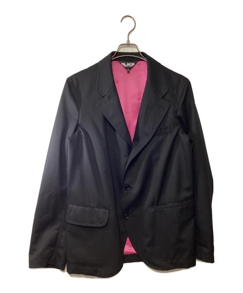 BLACK COMME des GARCONS（ブラックコムデギャルソン）BLACK COMME des GARCONS (ブラックコムデギャルソン) テーラードジャケット ブラック サイズ:Lの古着・服飾アイテム