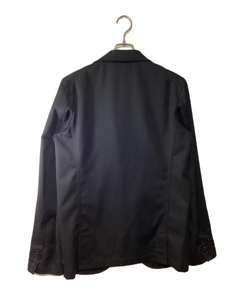 BLACK COMME des GARCONS（ブラックコムデギャルソン）BLACK COMME des GARCONS (ブラックコムデギャルソン) テーラードジャケット ブラック サイズ:Lの古着・服飾アイテム