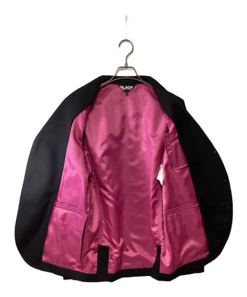 BLACK COMME des GARCONS（ブラックコムデギャルソン）BLACK COMME des GARCONS (ブラックコムデギャルソン) テーラードジャケット ブラック サイズ:Lの古着・服飾アイテム