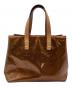LOUIS VUITTON (ルイ ヴィトン) リードPM　ヴェルニ ブロンズ：17000円