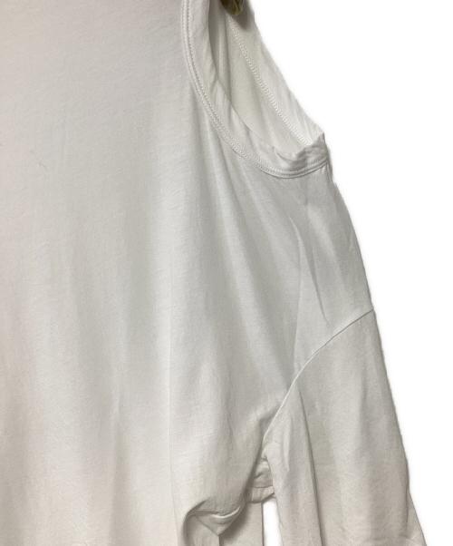 CINOH（チノ）CINOH (チノ) オープンショルダーTシャツ ホワイト サイズ:38の古着・服飾アイテム