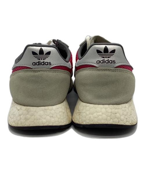 adidas（アディダス）adidas (アディダス) ローカットスニーカー ショッキングピンク×ライトグレー サイズ:9 1/2の古着・服飾アイテム