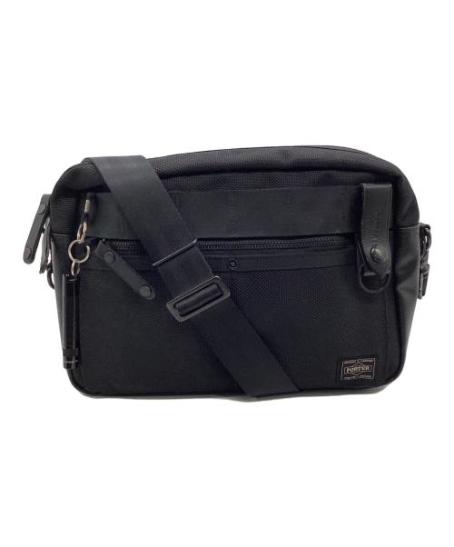 PORTER（ポーター）PORTER (ポーター) ショルダーバッグ　HEAT ブラックの古着・服飾アイテム