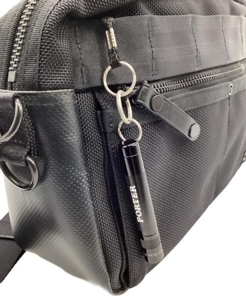 PORTER（ポーター）PORTER (ポーター) ショルダーバッグ　HEAT ブラックの古着・服飾アイテム