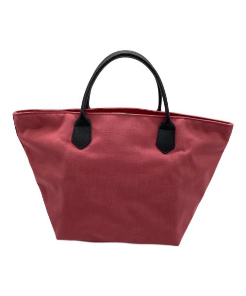 Herve Chapelier（エルベシャプリエ）Herve Chapelier (エルベシャプリエ) ハンドバッグ ピンク×ブラックの古着・服飾アイテム
